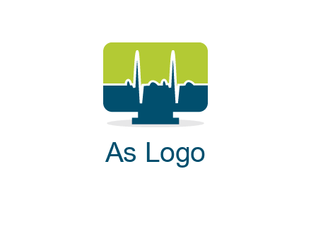 computer screen logo