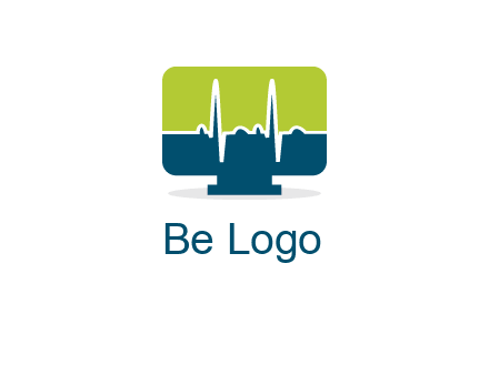 computer screen logo