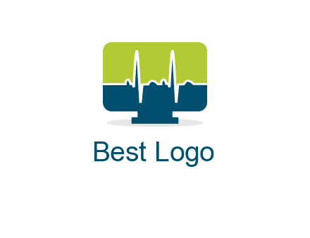 computer screen logo