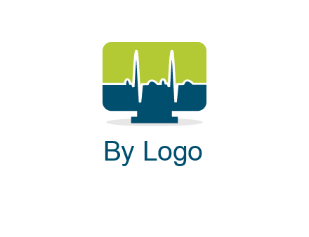 computer screen logo