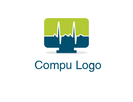 computer screen logo