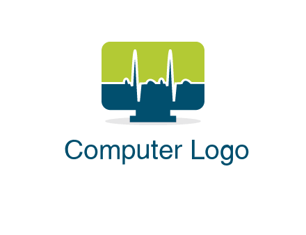 computer screen logo