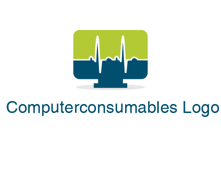 computer screen logo