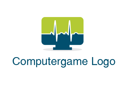 computer screen logo