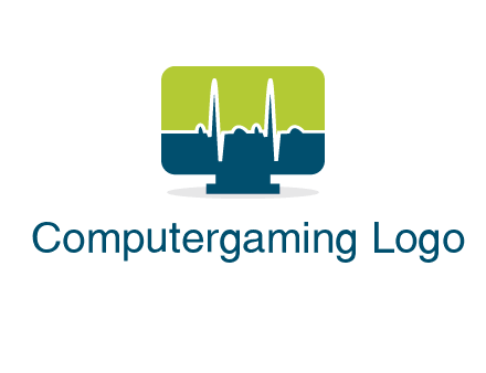 computer screen logo