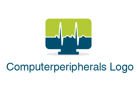 computer screen logo