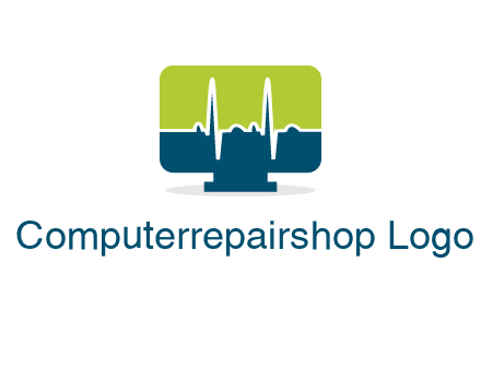 computer screen logo