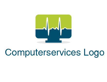 computer screen logo