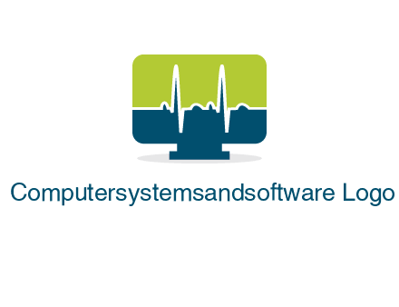 computer screen logo