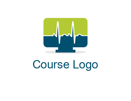 computer screen logo