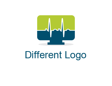computer screen logo