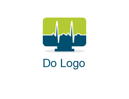 computer screen logo