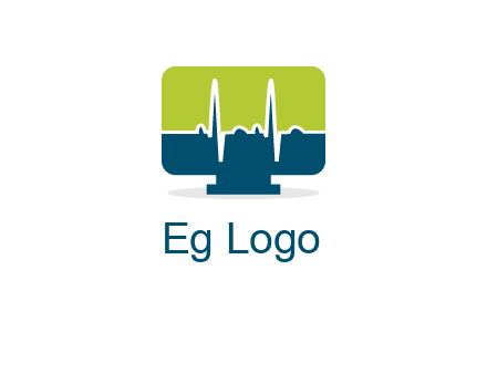 computer screen logo