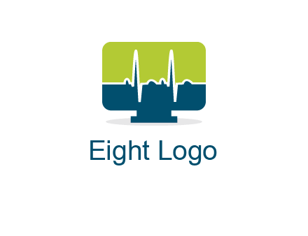 computer screen logo