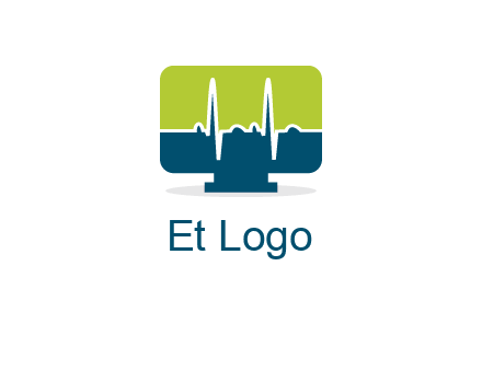 computer screen logo