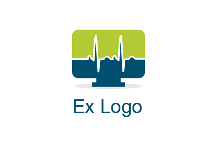 computer screen logo