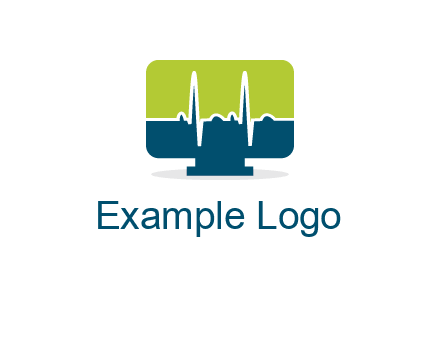 computer screen logo
