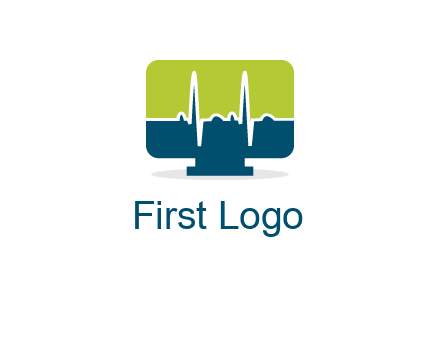 computer screen logo
