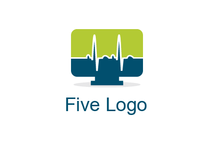 computer screen logo