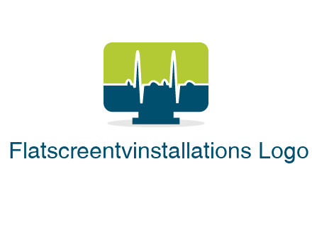 computer screen logo