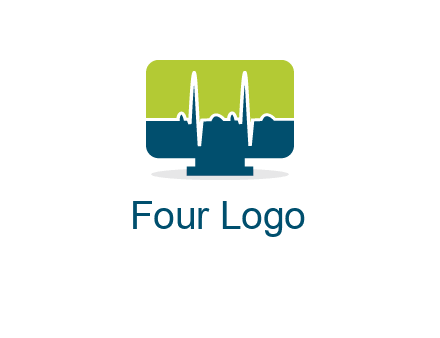 computer screen logo