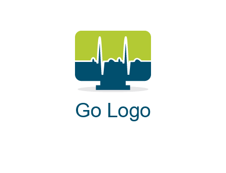 computer screen logo