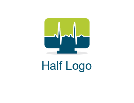 computer screen logo