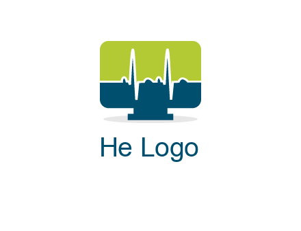 computer screen logo
