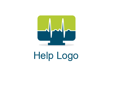 computer screen logo
