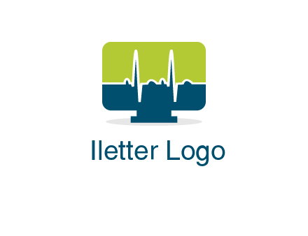 computer screen logo