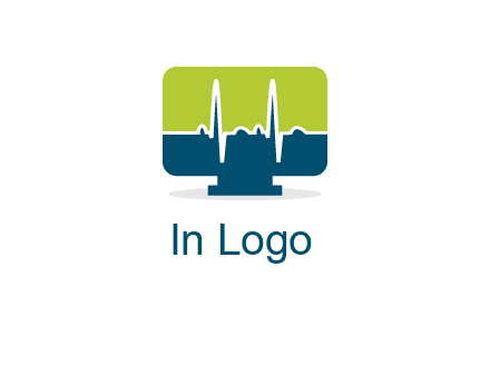 computer screen logo