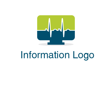 computer screen logo
