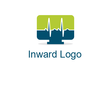 computer screen logo