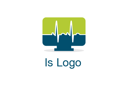 computer screen logo