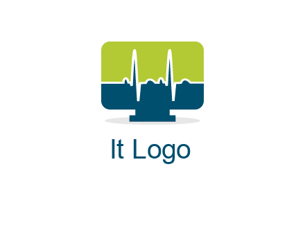 computer screen logo