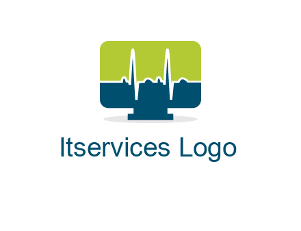 computer screen logo