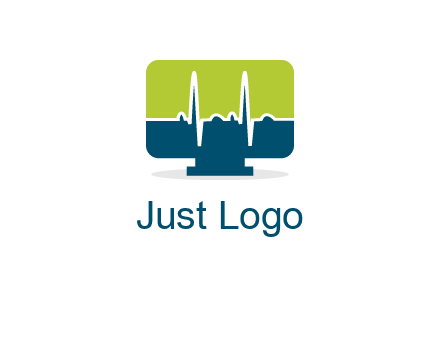 computer screen logo