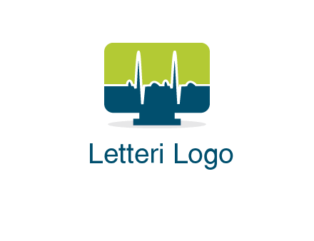 computer screen logo
