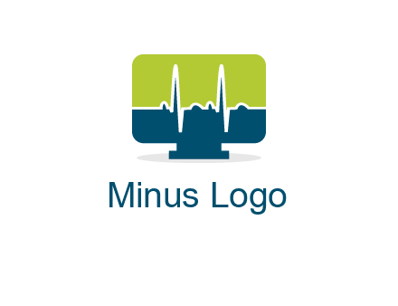computer screen logo