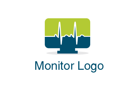 computer screen logo