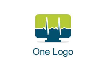 computer screen logo