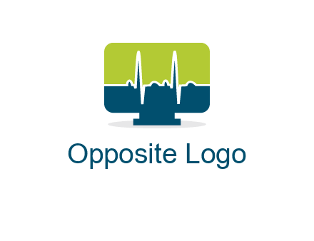 computer screen logo