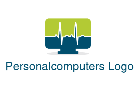 computer screen logo