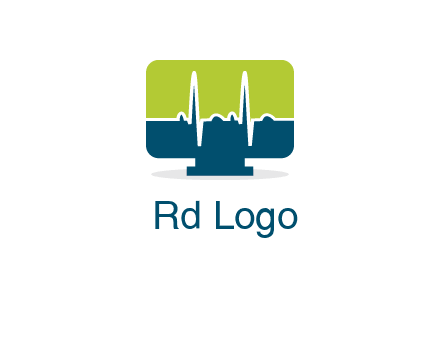 computer screen logo