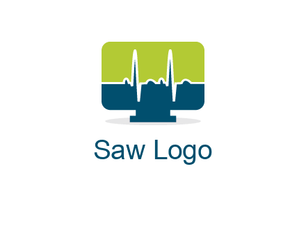 computer screen logo