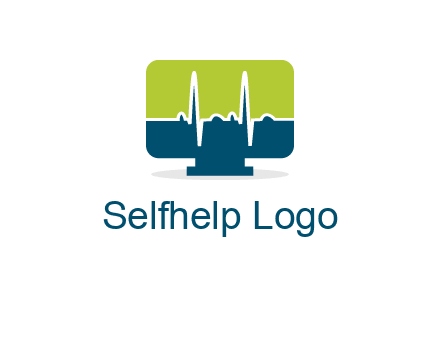 computer screen logo