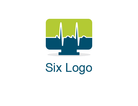 computer screen logo