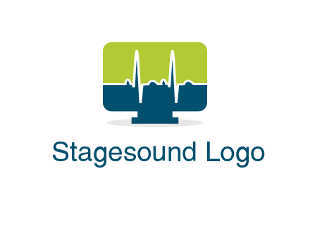 computer screen logo