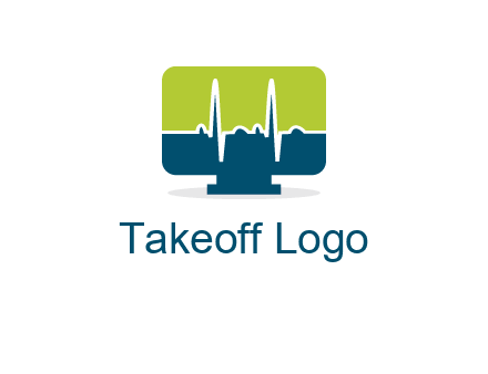 computer screen logo