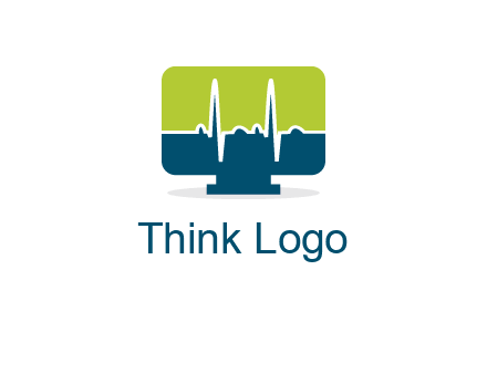 computer screen logo